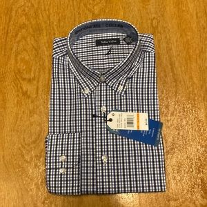 Brand New Nautica LS Button Down Shirt